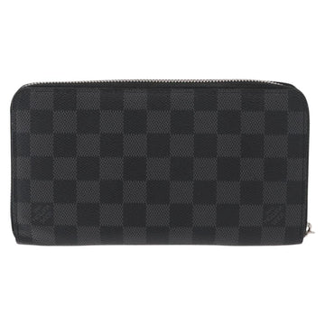 LOUIS VUITTON Damier Graphite Zippy Organizer Trunk & Lock N63182 Auth 154106 - 0