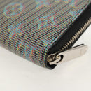 LOUIS VUITTON Monogram LV Pop Zippy Portemonnee Blauw M68662 LV Auth 154107M-17