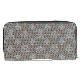 LOUIS VUITTON Monogram LV Pop Zippy Wallet Wallet Blue M68662 LV Auth 154107M - 0