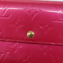 LOUIS VUITTON Vernis Porte MonnaieCredit Wallet Fusha Pink M91236 LV Auth 154108V-12