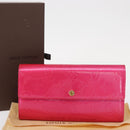 LOUIS VUITTON Vernis Porte MonnaieCredit Wallet Fusha Pink M91236 LV Auth 154108V-20