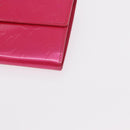LOUIS VUITTON Vernis Porte MonnaieCredit Wallet Fusha Pink M91236 LV Auth 154108V-9