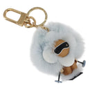 LOUIS VUITTON Porte Cles Vivienne Christmas Ski Charm Blue M67395 Auth 154111SM-1