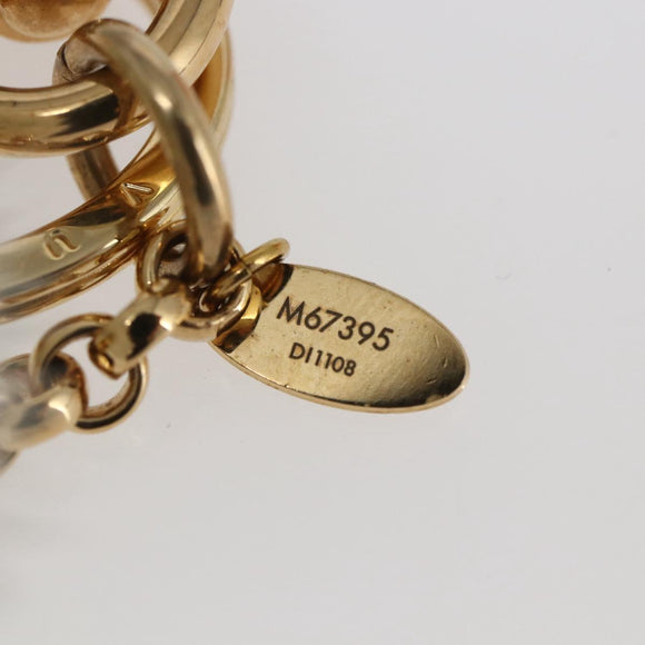 LOUIS VUITTON Porte Cles Vivienne Christmas Ski Charm Blue M67395 Auth 154111SM