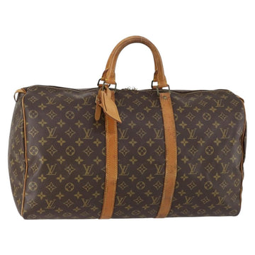 LOUIS VUITTON Monogram Keepall 50 Boston Bag M41426 LV Auth 154150