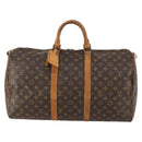 LOUIS VUITTON Monogram Keepall 50 Boston Bag M41426 LV Auth 154150-2
