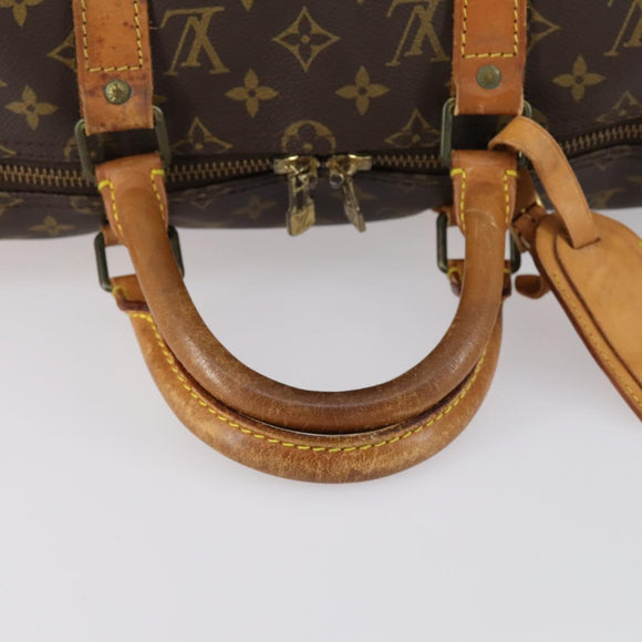 LOUIS VUITTON Monogram Keepall 50 Boston Bag M41426 LV Auth 154150