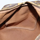 LOUIS VUITTON Monogram Sac Souple 35 Boston Bag M41626 LV Auth 154152-20