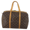 LOUIS VUITTON Monogram Sac Souple 35 Boston Bag M41626 LV Auth 154152-2
