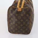 LOUIS VUITTON Monogram Sac Souple 35 Boston Bag M41626 LV Auth 154152-3