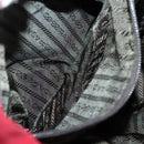 PRADA Backpack Nylon Red Silver Auth 154157-11