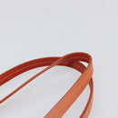 PRADA Tote Bag Nylon Orange Silver Auth 154158-8