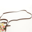 FENDI Zucca Canvas Mini By The Way Hand Bag 2way Multicolor Gold Auth 154164M-10