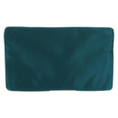 PRADA Pouch Satin Purple Gold Auth 154166M-12