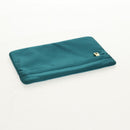 PRADA Pouch Satin Purple Gold Auth 154166M-13