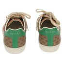 GUCCI Micro GG Canvas Disney Collaboration Sneakers Beige Auth 154167M-2