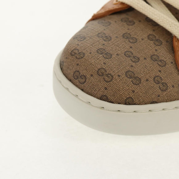 GUCCI Micro GG Canvas Disney Collaboration Sneakers Beige Auth 154167M