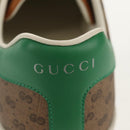 GUCCI Micro GG Canvas Disney Collaboration Sneakers Beige Auth 154167M-8