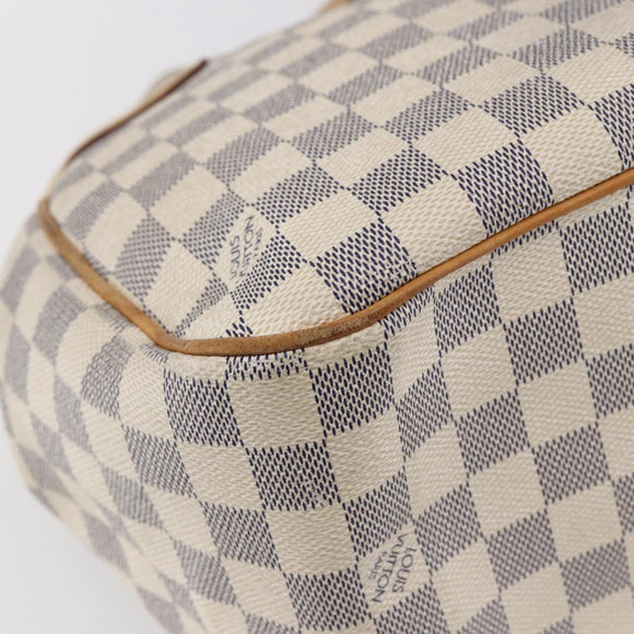 LOUIS VUITTON Damier Azur Batignolles Horizontal Tote Bag N48172 LV Auth 154170