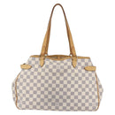 LOUIS VUITTON Damier Azur Batignolles Horizontal Tote Bag N48172 LV Auth 154170-2
