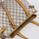 LOUIS VUITTON Damier Azur Batignolles Horizontal Tote Bag N48172 LV Auth 154170-6