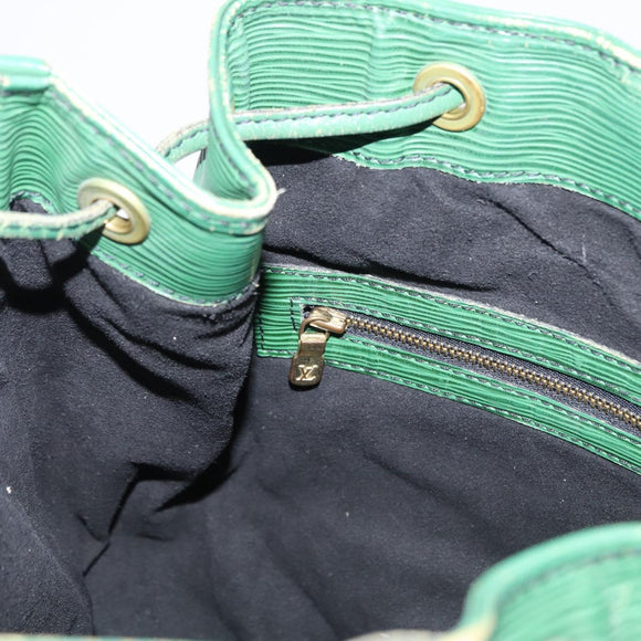 LOUIS VUITTON Epi Noe Shoulder Bag Green M44004 LV Auth 154171