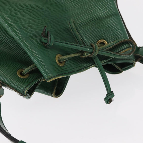 LOUIS VUITTON Epi Noe Shoulder Bag Green M44004 LV Auth 154171