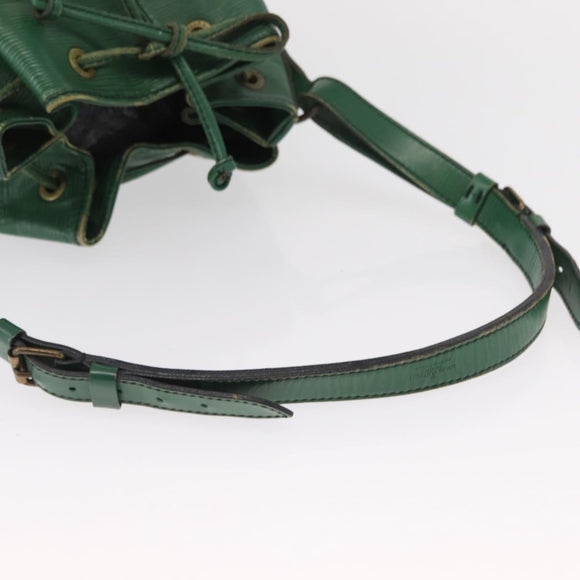 LOUIS VUITTON Epi Noe Shoulder Bag Green M44004 LV Auth 154171