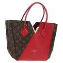 LOUIS VUITTON Monogram Kimono PM Hand Bag 2way Red M41856 LV Auth 154172V-1