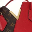 LOUIS VUITTON Monogram Kimono PM Hand Bag 2way Red M41856 LV Auth 154172V-18