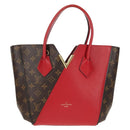 LOUIS VUITTON Monogram Kimono PM Hand Bag 2way Red M41856 LV Auth 154172V-13
