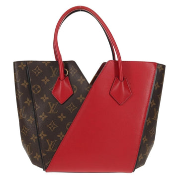 LOUIS VUITTON Monogram Kimono PM Hand Bag 2way Red M41856 LV Auth 154172V - 0