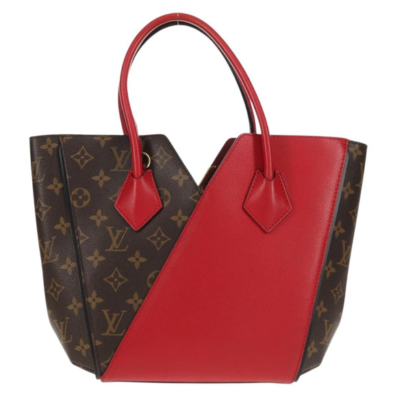 LOUIS VUITTON Monogram Kimono PM Hand Bag 2way Red M41856 LV Auth 154172V