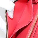 LOUIS VUITTON Monogram Totem Zippy Wallet Purple Red blue M61364 LV Auth 154173-19