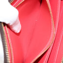 LOUIS VUITTON Monogram Totem Zippy Wallet Purple Red blue M61364 LV Auth 154173-10