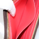 LOUIS VUITTON Monogram Totem Zippy Wallet Purple Red blue M61364 LV Auth 154173-23