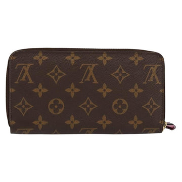 LOUIS VUITTON Monogram Totem Zippy Wallet Purple Red blue M61364 LV Auth 154173 - 0