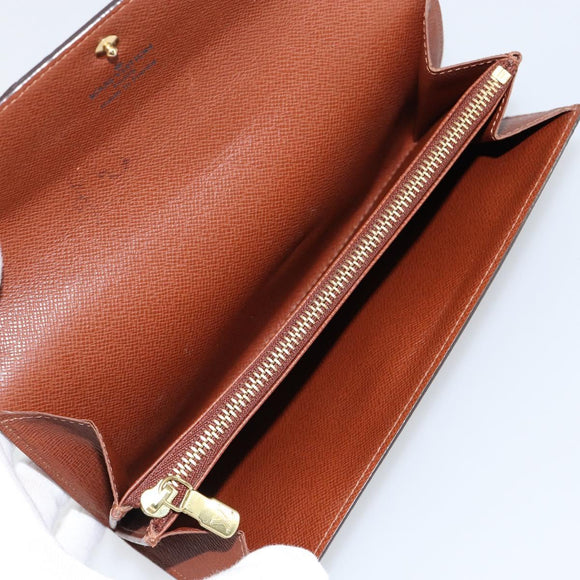 LOUIS VUITTON Graffiti Porte Monnaie Credit Wallet Khaki M92188 Auth 154174V