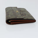 LOUIS VUITTON Graffiti Porte Monnaie Credit Wallet Khaki M92188 Auth 154174V-4