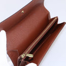 LOUIS VUITTON Graffiti Porte Monnaie Credit Wallet Orange M92190 LV Auth 154175-9