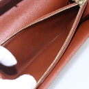 LOUIS VUITTON Graffiti Porte Monnaie Credit Wallet Orange M92190 LV Auth 154175-11