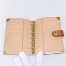 LOUIS VUITTON Multicolor Agenda PM Day Planner Cover Black R20895 LV Auth 154177-13