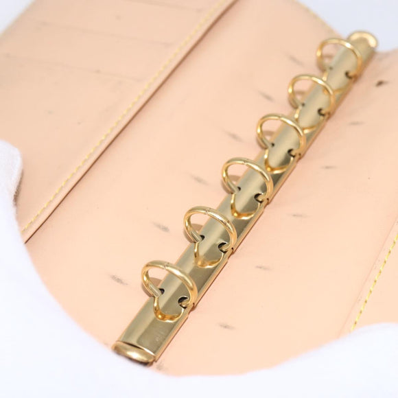 LOUIS VUITTON Multicolor Agenda PM Day Planner Cover Black R20895 LV Auth 154177