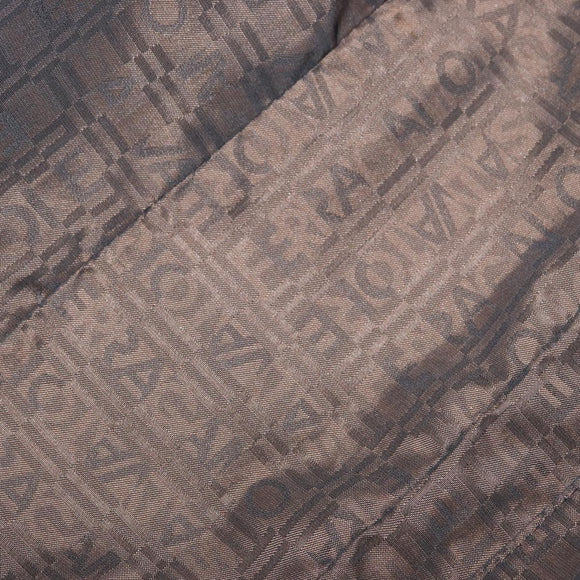 Salvatore Ferragamo Gancini Hand Bag Leather Black Silver Auth 154190