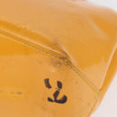 LOUIS VUITTON Monogram Vernis Wilshire PM Bag Jaune Passion M91725 Auth 154194-16