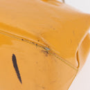 LOUIS VUITTON Monogram Vernis Wilshire PM Bag Jaune Passion M91725 Auth 154194-18