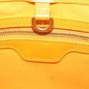 LOUIS VUITTON Monogram Vernis Wilshire PM Bag Jaune Passion M91725 Auth 154194-20