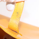 LOUIS VUITTON Monogram Vernis Wilshire PM Bag Jaune Passion M91725 Auth 154194-10