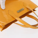 LOUIS VUITTON Monogram Vernis Wilshire PM Bag Jaune Passion M91725 Auth 154194-8
