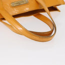 LOUIS VUITTON Monogram Vernis Wilshire PM Bag Jaune Passion M91725 Auth 154194-9